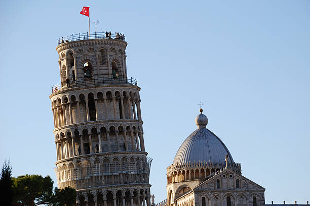 Leaning Tower of Pisa stock photo