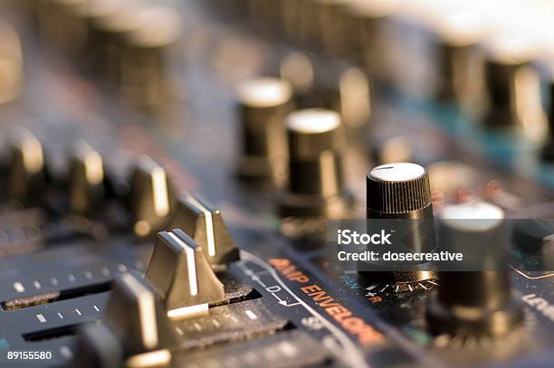 Knobs And Sliders Stock Photo - Download Image Now - Color Image, Computer, Dancing