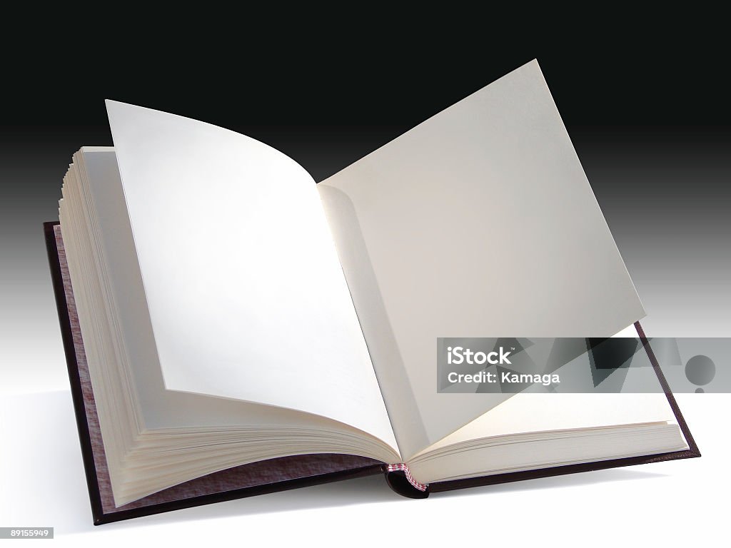 Libro abierto - Foto de stock de Libro anual libre de derechos