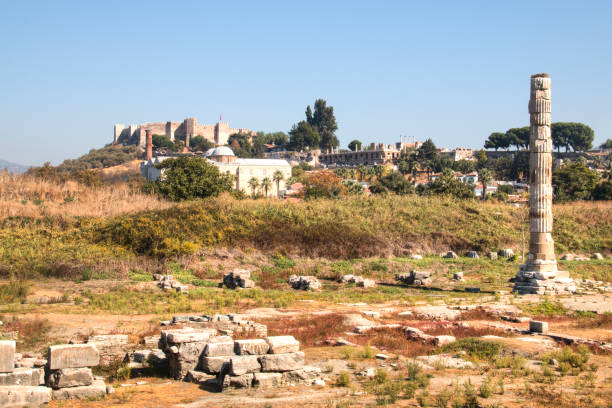 istock Ayasoluk castle in Selcuk, Turkey 891559688