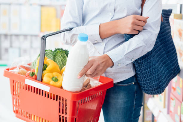 istock Grocery shopping at the supermarket 891559910