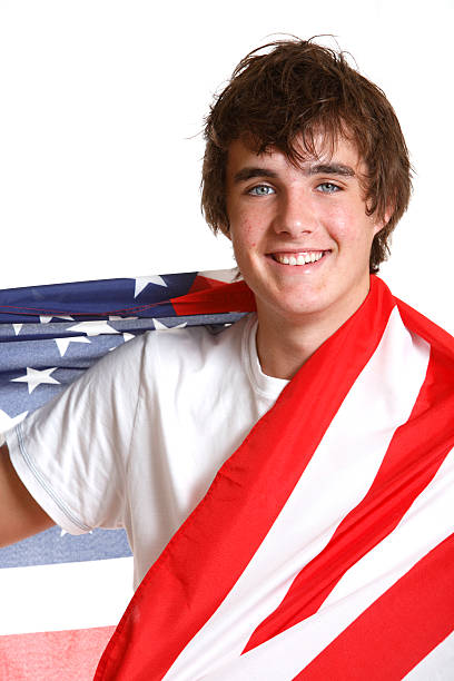 istock Patriotic Teenager 89156126