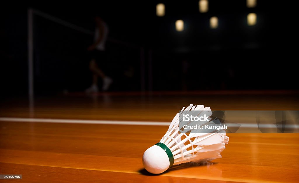 Badminton Birdie - Zbiór zdjęć royalty-free (Badminton - sport)