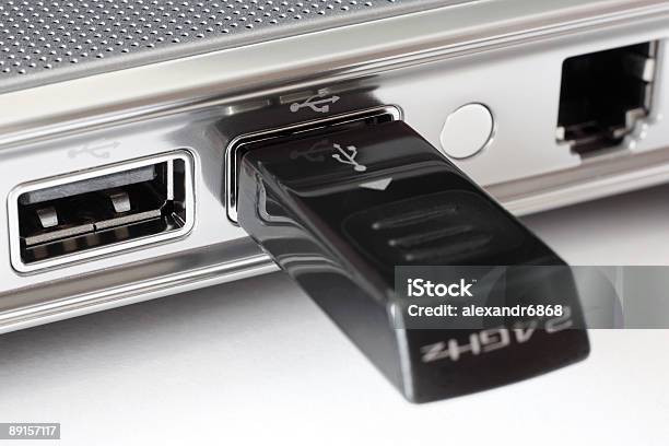 Ricevitore Porte Usb E Mouse - Fotografie stock e altre immagini di Cavo USB - Cavo USB, Porta USB, Affari