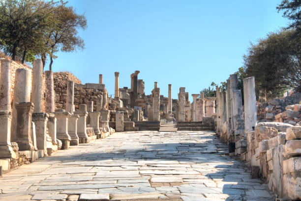 istock Ruins of Ephesys in Turkey 891572804