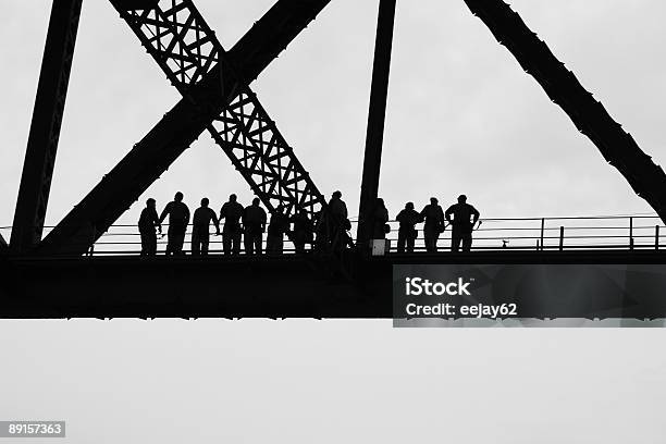 Bridgeclimb Foto de stock y más banco de imágenes de Moverse hacia arriba - Moverse hacia arriba, Puente del Puerto de Sidney, Aire libre