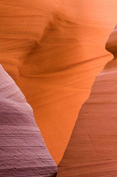 Antelope Canyon Abstract stock photo