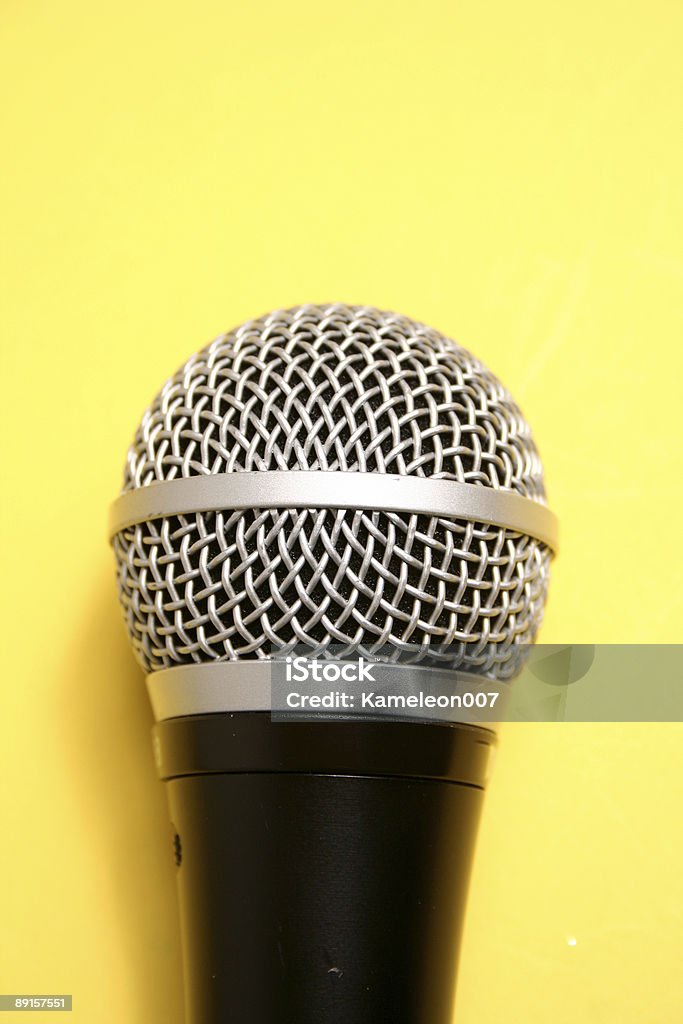 Mikrofon, - Zbiór zdjęć royalty-free (Mikrofon)