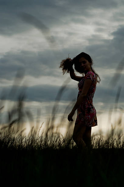 istock Girl in field 89158313