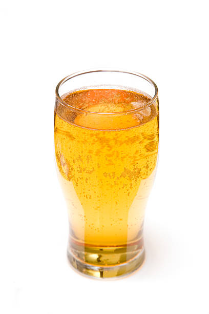 istock Pint of cider isolated on white 89158316