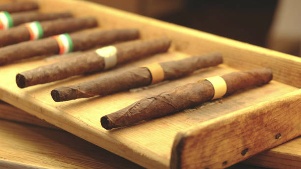 istock Classic Tuscan Cigar - a classic Italian cigar 891588858