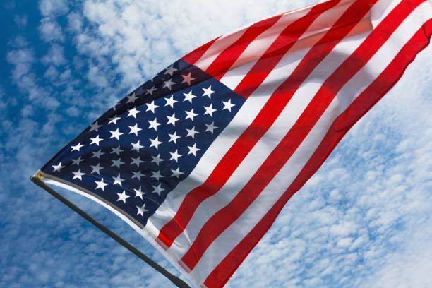 istock USA flag background, Independence Day, July Fourth symbol 891594372