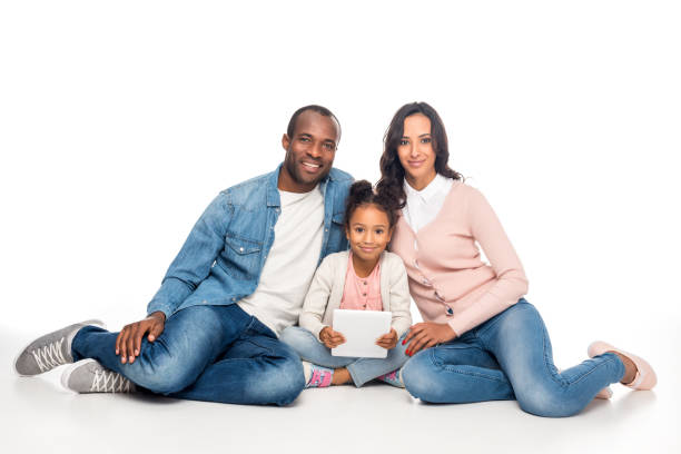 istock african american family with digital tablet 891624346