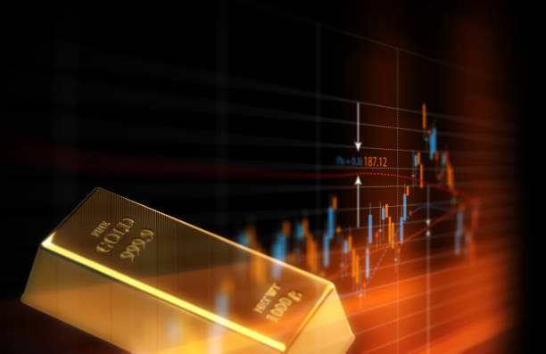 istock Global Gold Price Commodity Concept 891628154