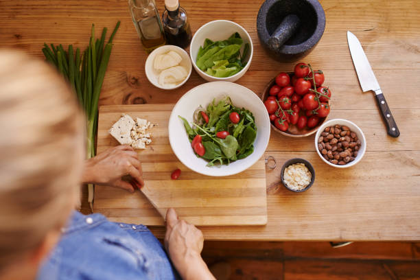 istock Preparing a delicious and healthy salad 891635010