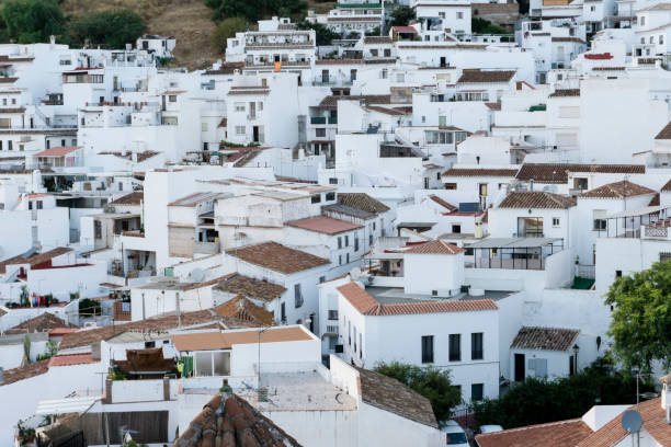 istock Typical white town in Andalusia. Mijas. Costa del Sol. 891643836