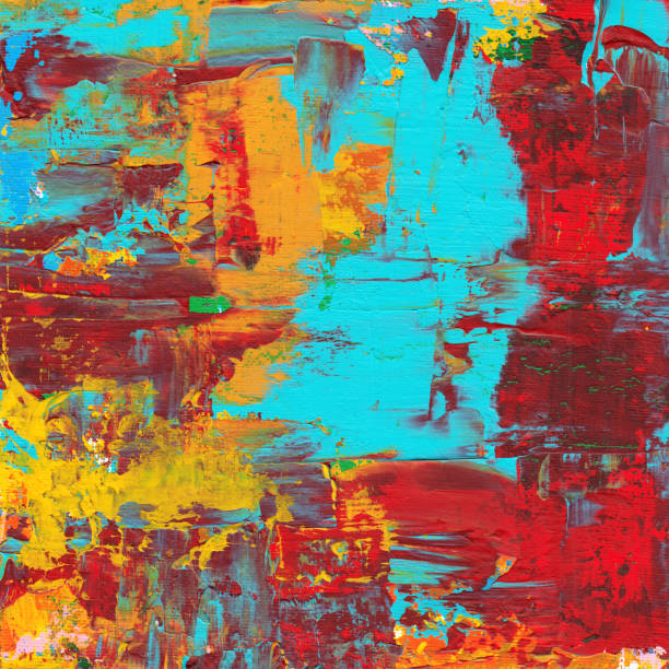 istock Abstract colorful painting 891643926