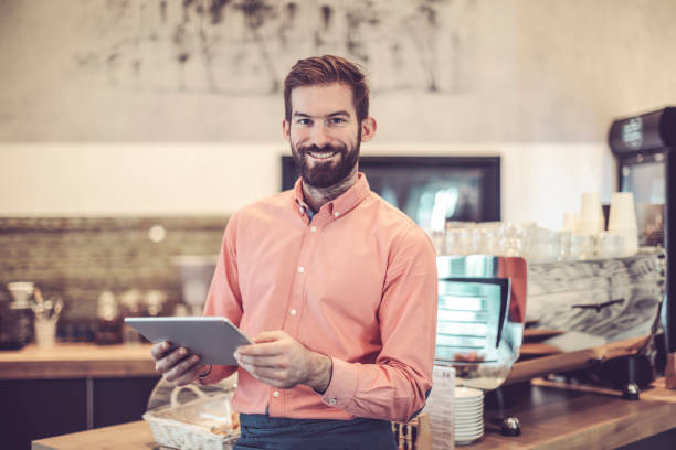 istock Barista is working in a coffee shop 891644136