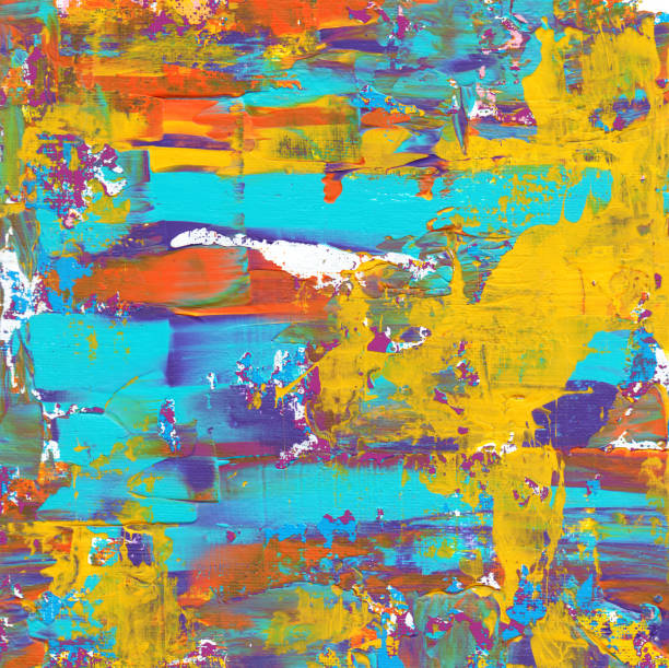 istock Abstract colorful painting 891644188