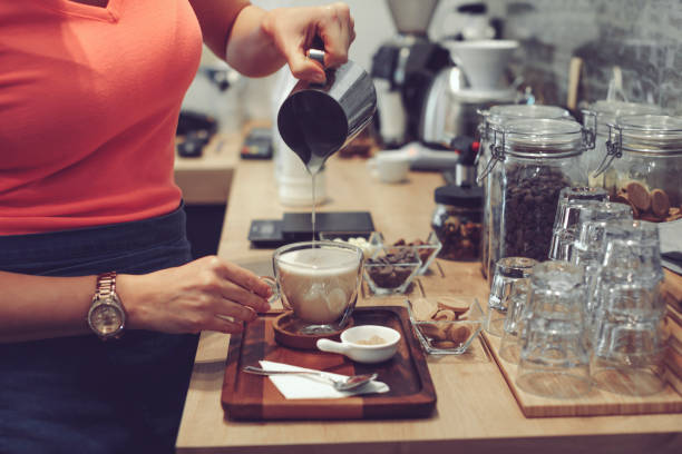 istock Barista is working in a coffee shop 891653446