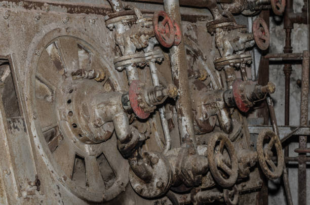 istock construction in heater room factory 891656534