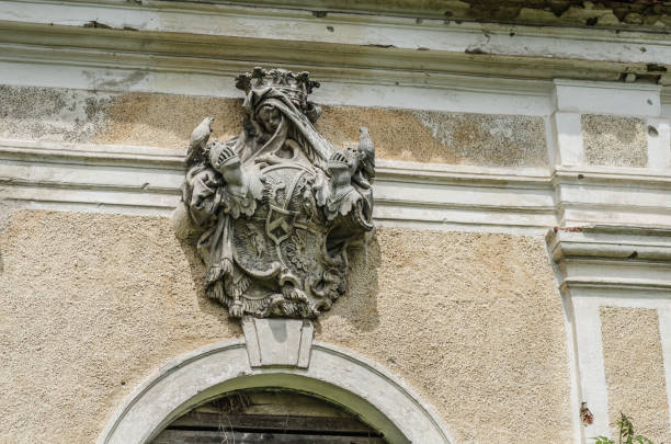 istock decoration on a facade of castle 891656650