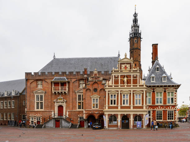 arquitetura de haarlem, países baixos - 15839 - fotografias e filmes do acervo