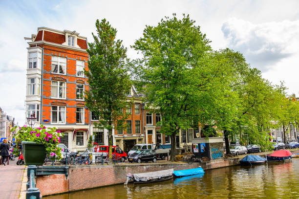 architettura di amsterdam, paesi bassi - 13590 foto e immagini stock