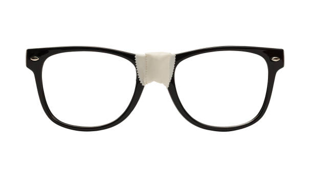 nerd очки - horn rimmed glasses стоковые фото и изображения