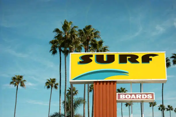 Photo of surf sign