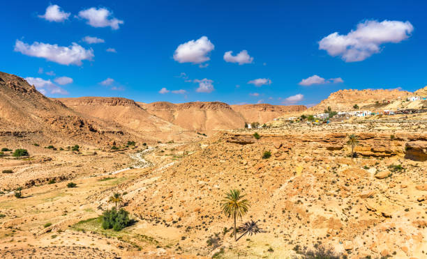 istock Arid landscape near Chenini in South Tunisia 891737916