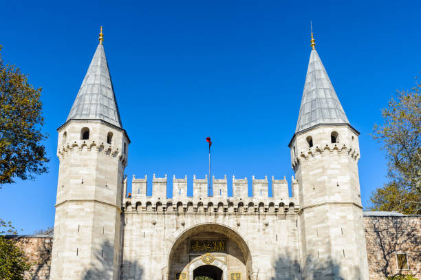 pałac topkapi, główna rezydencja sułtanów osmańskich, stambuł, turcja - unt zdjęcia i obrazy z banku zdjęć