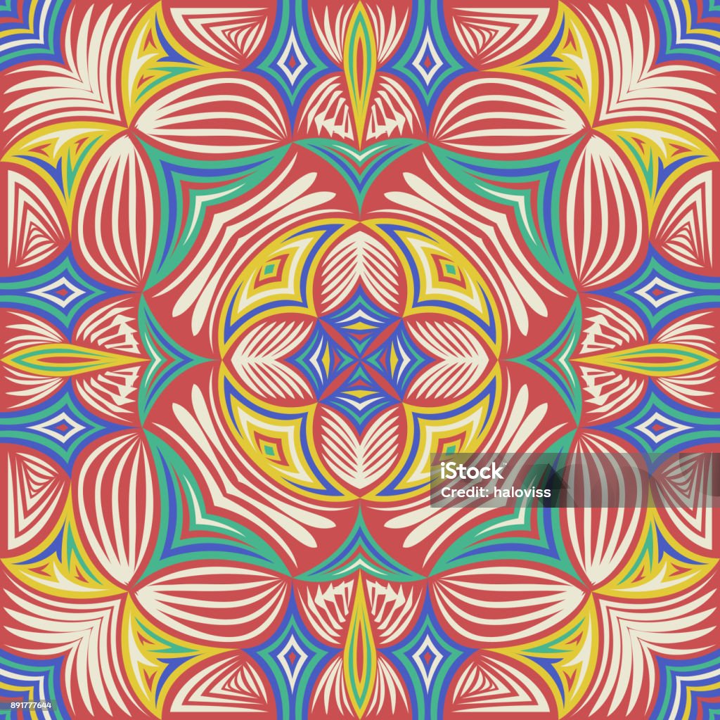 Pattern Shafran Scarf Pattern Stock Illustration - Download Image Now - Art ...