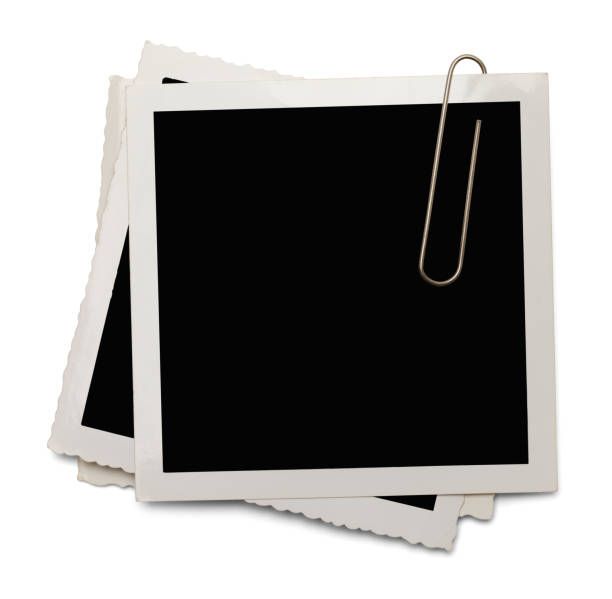 foto papírová sponka - papírová sponka fotky - stock snímky, obrázky a fotky