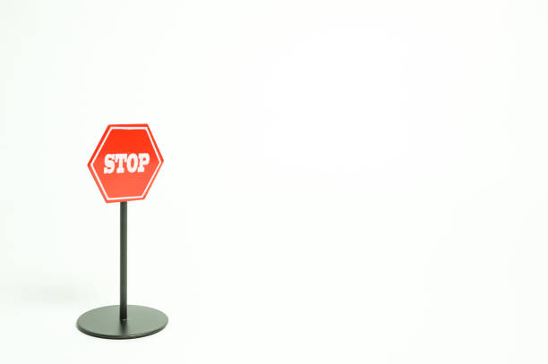 istock Mark of the stop 891807554