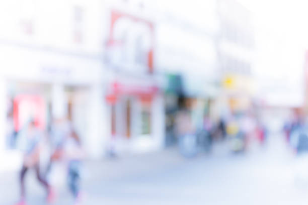 istock Blur Street background at Windsor, UK 891832572