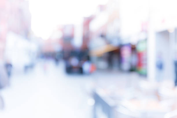 istock Blur Street background at Windsor, UK 891832606
