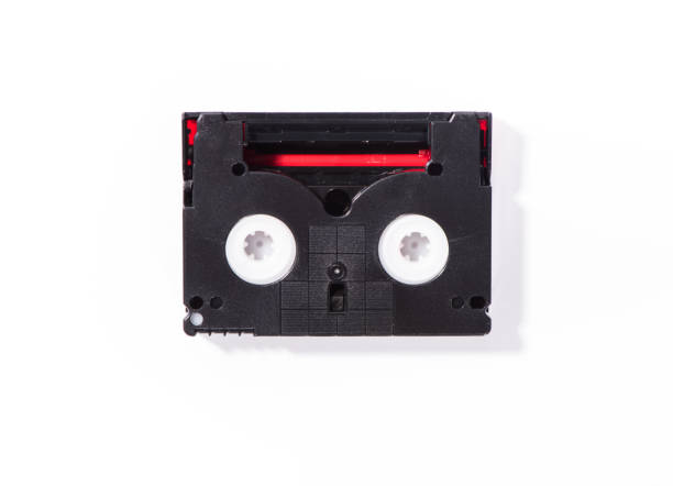 istock The small black video tape. 891838548
