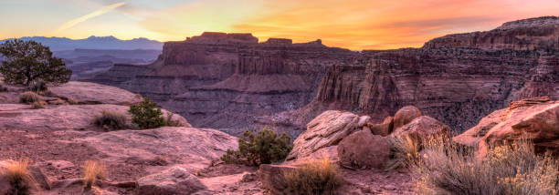 istock Sunrise Panorama over Shafer Canyon Sunrise Panorama 891864136