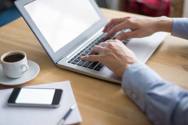 istock Closeup of Freelancer Working on Laptop 891872514