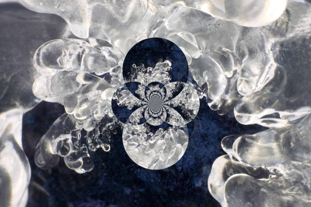 istock colored abstract image of water and ice 891895982