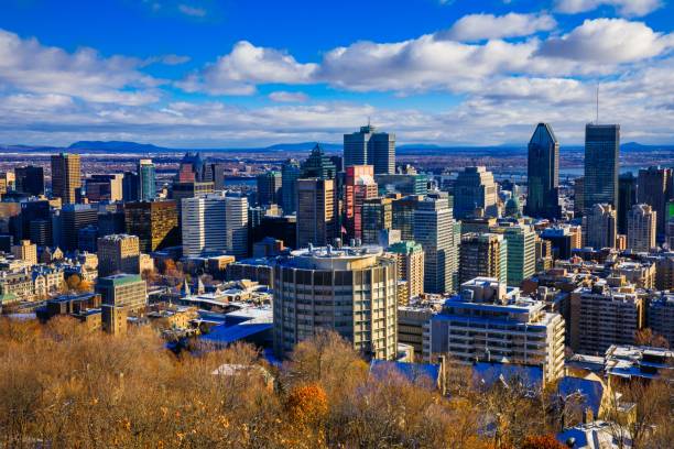 istock Skyline view of Montreal 891948436