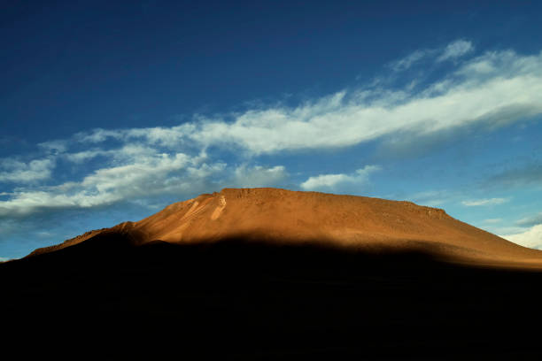 Bolivian landscape, Salvador Dali desert view. Beautiful Bolivia