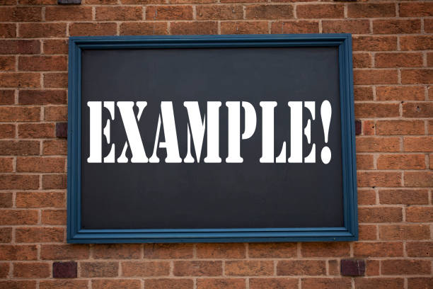 istock Conceptual hand writing text caption showing announcement Example. Business concept for  Instance Illustration Paradigm For Instance written on frame old brick background and copy spac 891968320