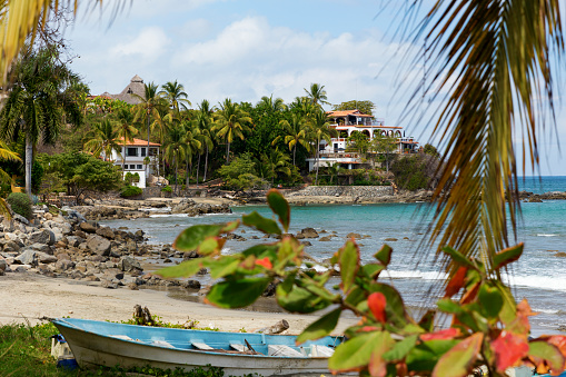 Sayulita is a village on Mexico's Pacific coast popular with surfers, Nayarit, Mexico