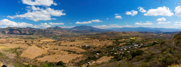 istock Panorama of a Mexican valley on a sunny day 891989062