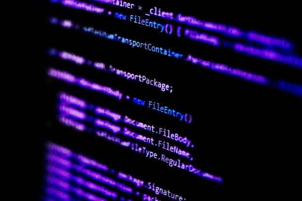 Computer Using Black Code Screen Image 750+ Black Screen On Hacked Pc Stock Photos, Pictures & Royalty-Free ...