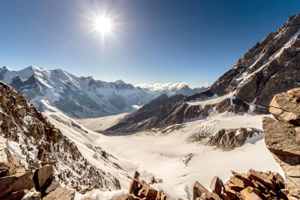 istock View of the mountains from Peak Sella, Central Caucasus. 892008878