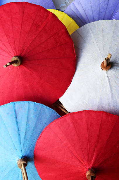istock Thai northern umbrellas handmade 892009494