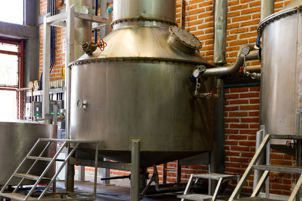 istock Agave distillery, the making of tequila, Mexico 892018872
